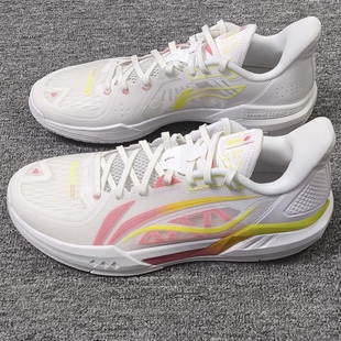 LiNing 李宁轻速3䨻科技男子低帮回弹减震防滑实战篮球鞋ABPV005