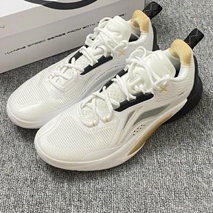 LiNing李宁闪击10䨻科技 稳定支撑缓震防滑透气实战篮球鞋ABAT085