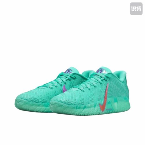 Nike Ja 3 莫兰特3 篮球鞋 舒适简约实战耐磨防滑抗扭绿松石绿