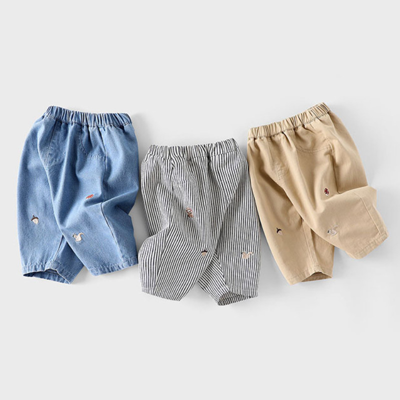 儿童裤子春秋装婴儿衣服男童牛仔长裤女童宝宝休闲裤子秋季童装,童装/婴儿装/亲子装,裤子,淘宝优惠券,粉丝福利购,淘宝优惠卷