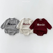 爬服卡通可爱连体衣服 男女宝宝包屁卫衣长袖 婴儿哈衣韩版 春秋新款