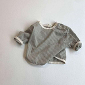 ins春秋装 婴幼儿打底衫 秋冬加绒套头T恤男宝宝休闲百搭上衣服外穿