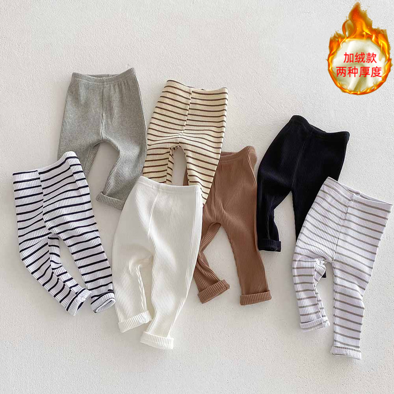 韩版婴儿打底裤休闲弹力