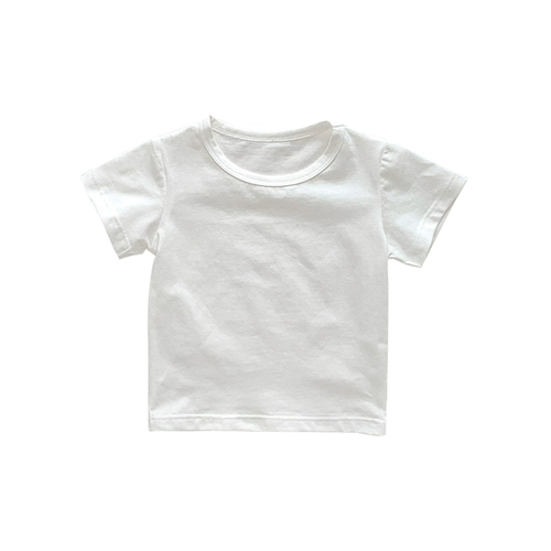 Детский комбинезон, летняя одежда, детская тонкая хлопковая универсальная футболка с коротким рукавом, короткий рукав