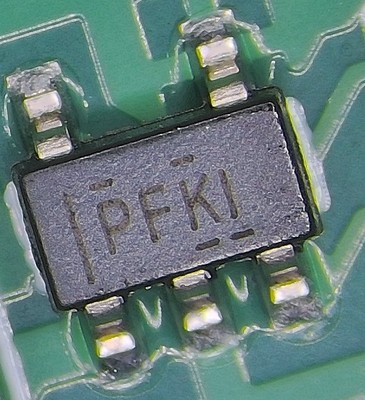 全新型号TPS60400DBVR 丝印PFKI 反查marking标记BOM配单芯片sot