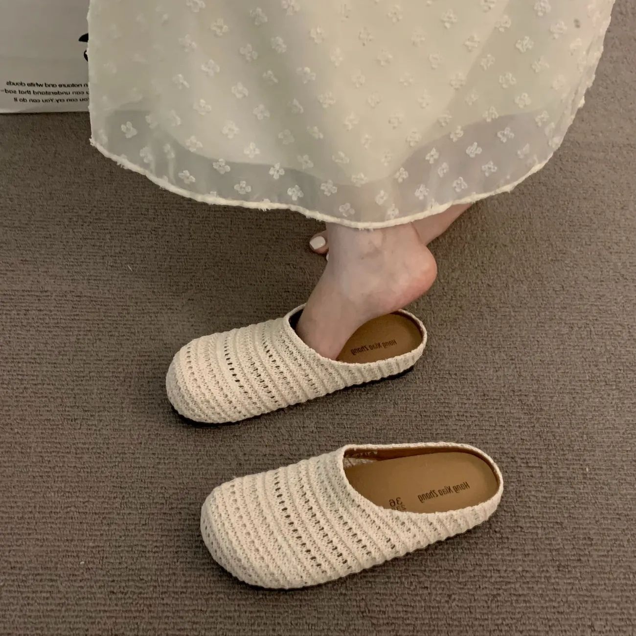 2025夏季厚底波西米亚勃肯鞋女