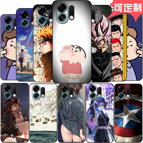 OPPO K13 Turbo Pro手机壳软硅胶k13TurboPro新款镜头全包磨砂k13s保护套k13x防摔动漫卡通简约男女款可定制