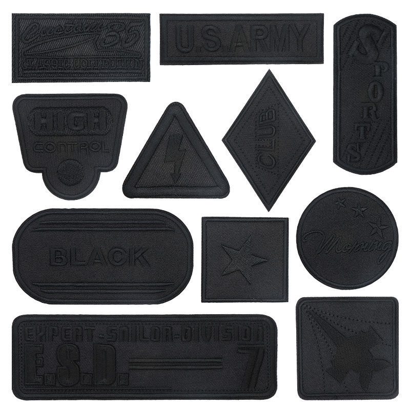 羽绒服补丁贴黑色刺绣徽章衣服裤子破洞修补贴diy手工缝纫装饰贴,居家布艺,布贴,淘宝优惠券,粉丝福利购,淘宝优惠卷