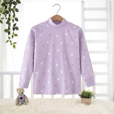 儿童全棉毛衫单件上衣女童长袖打底衫男孩精梳棉秋衣宝宝线衣内衣,童装/婴儿装/亲子装,保暖上装,淘宝优惠券,粉丝福利购,淘宝优惠卷