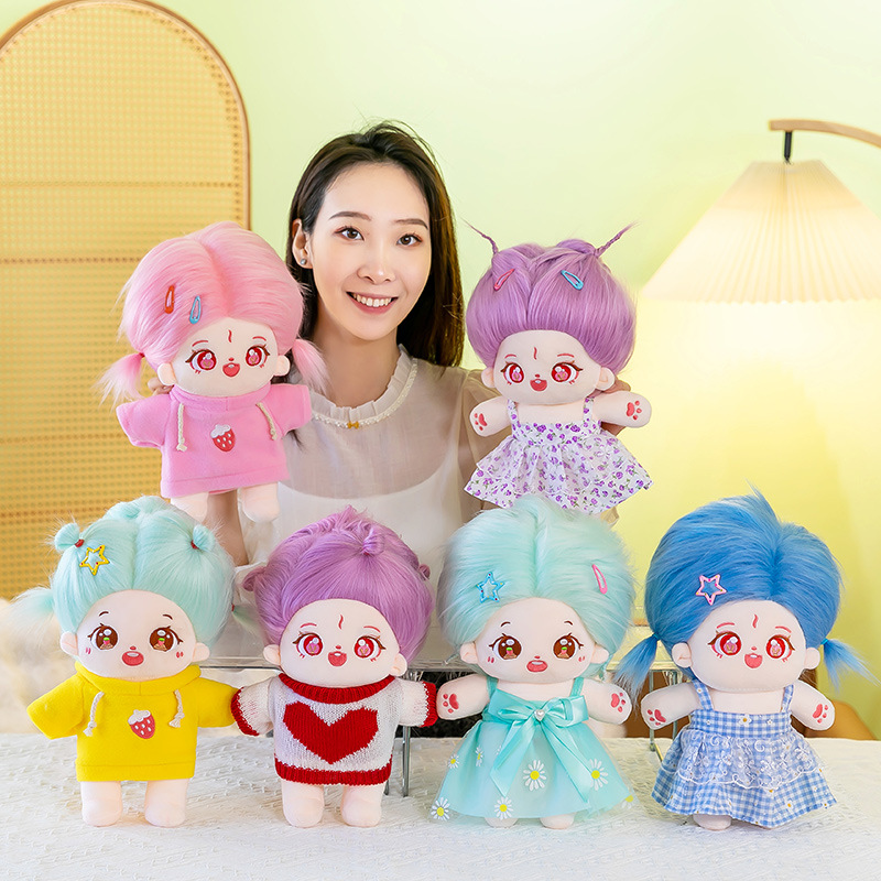 谁能拒绝炒鸡可爱的棉花娃娃