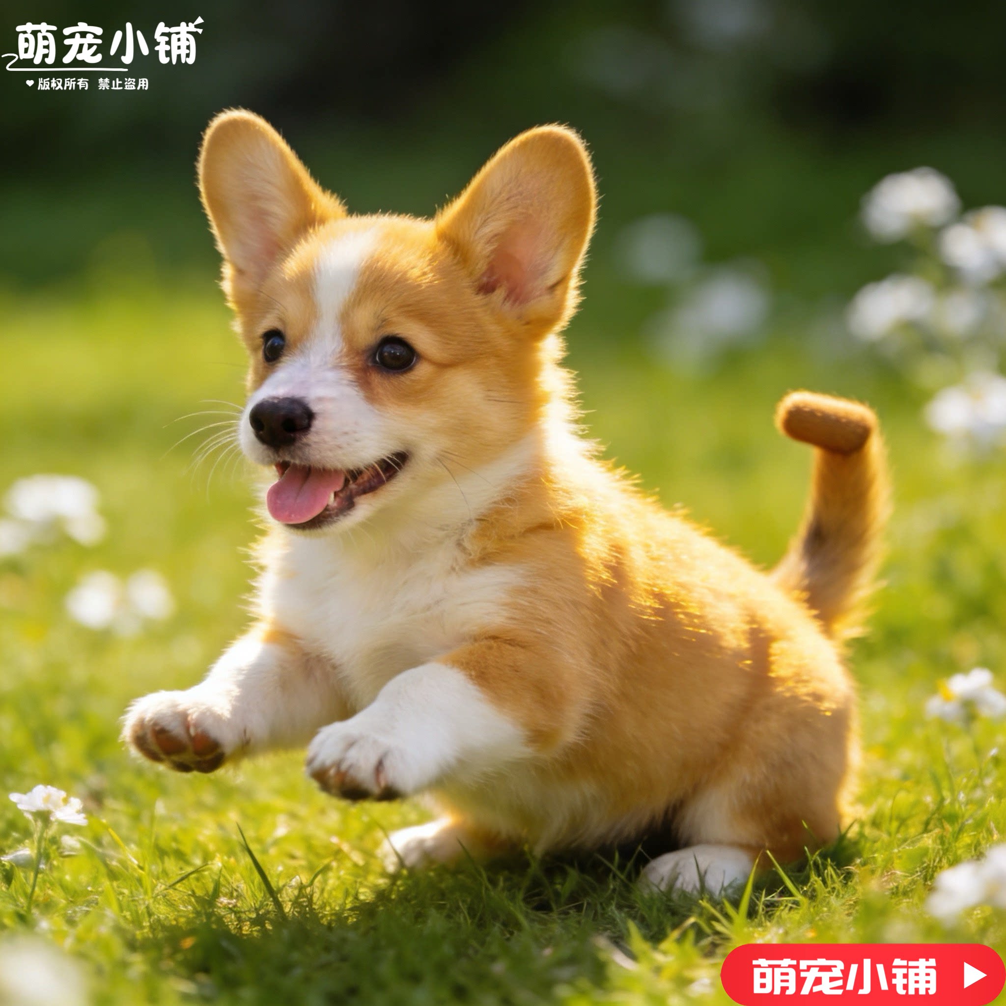 柯基柯基犬幼犬中小型双色宠物狗柯基三色短腿狗狗超萌幼宠现货