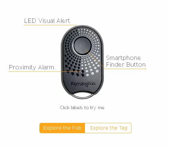 전화 안드로이드 스마트 도난 방지 기능이 있는 미국 켄싱턴 휴대폰 분실 방지 소지품 관리 슈트