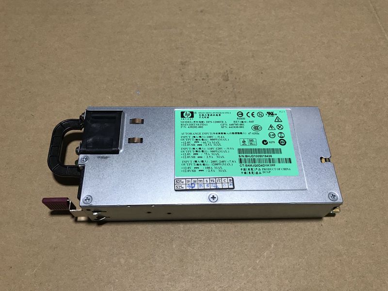 HPDL580G5电源DPS-1200FBA