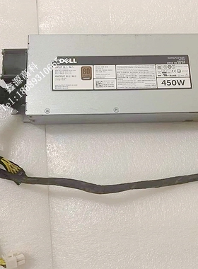 成色新 原装 DELL R430电源 450W 服务器 冷电源 0P34M3 D450E-S0