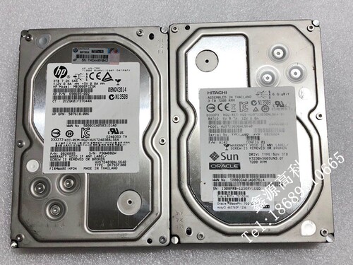 1TB 2TB  3TB 4TB硬盘SAS服务器存储盘日立盘HUS724030ALS640