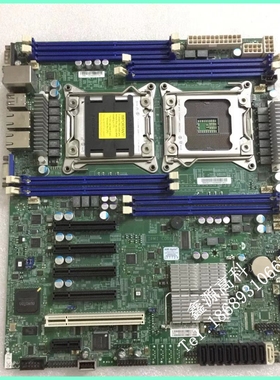 超微X9DRL-3F/IF-Y101B双路主板 挂游戏多开X79主板 手游模拟器