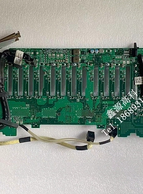 DELL 戴尔R920 服务器硬盘背板SAS硬盘接口板24盘位0X1T22 0V3665