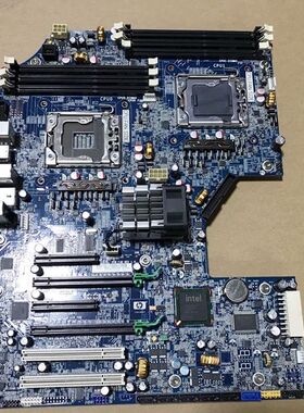 HP惠普 Z600主板工作站 591184-001 460840-003支持56xx CPU