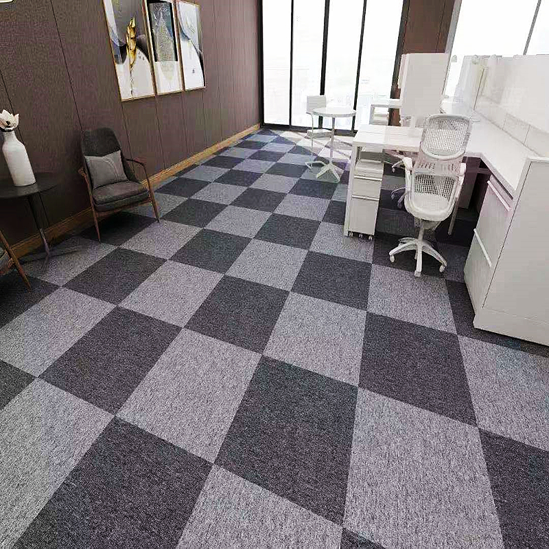 拼接写字楼会议室PVC方块地毯