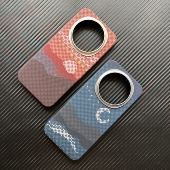 适用荣耀magic8proAir芳纶凯夫拉600D高档磁吸手机壳碳纤维超薄商务magic8RSR保时捷防摔magic8pro原创保护套