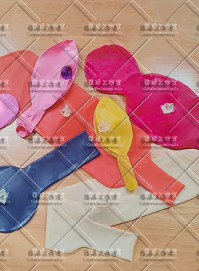 SPH改装乳胶气球 拉带改造 looner 萌球工作室