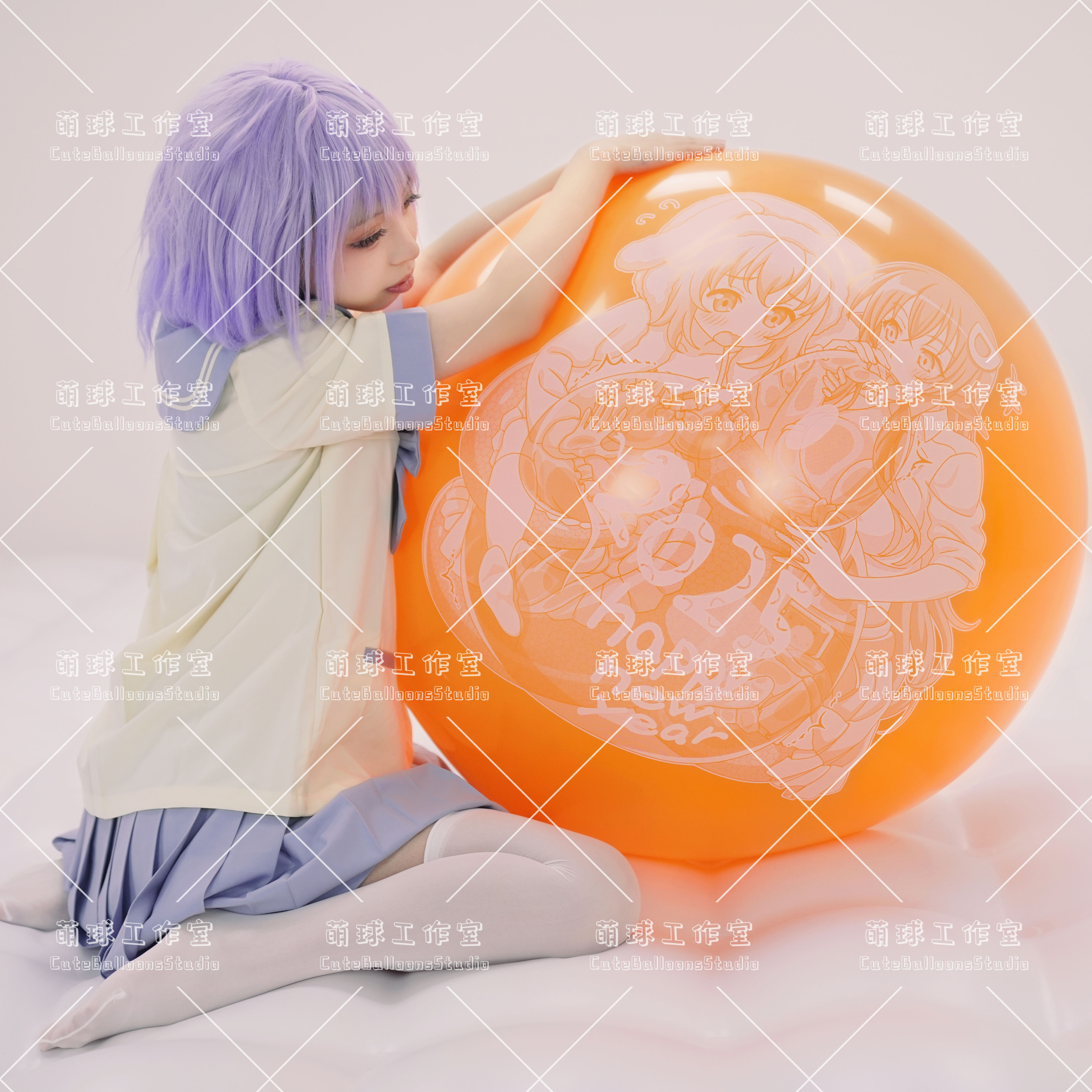 Big ball Tangerine   2025 Happy New Year   Mia heart rabbit   Devil Mother Of cohabitation daily   comic balloon LOONER