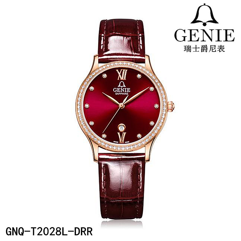 女表瑞士石英表GENIE/爵尼