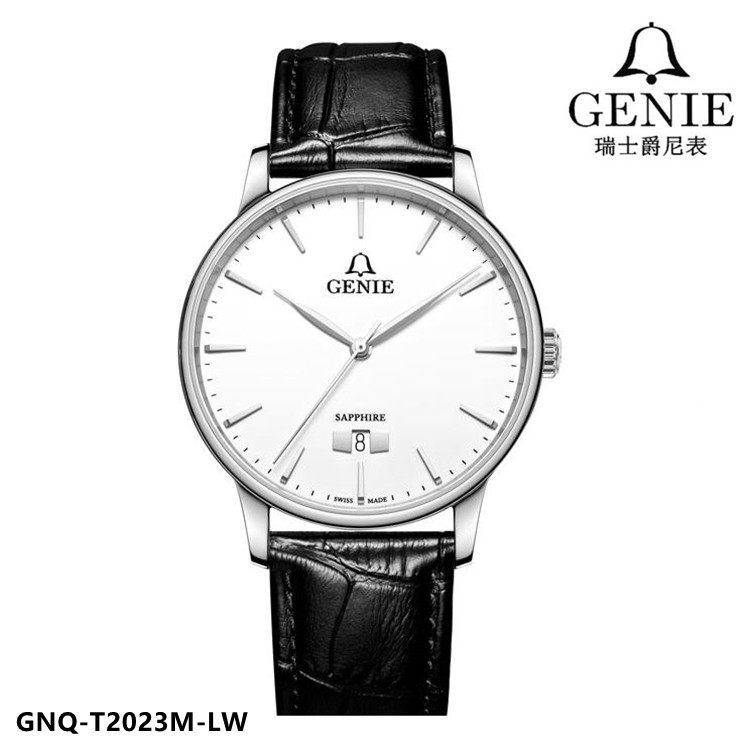瑞士GENIE/爵尼手表男表石英表