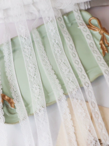 Рисовая белая тонкая полость, тонкая ретро детская одежда Cheongsam одежда рука ручной работы на хлопчатобумажной линии маленькие кружевные дополнительные материалы