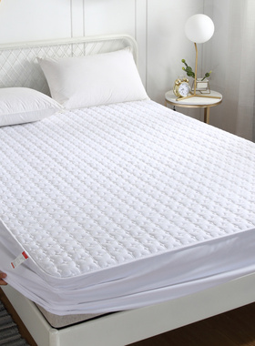 纯棉床笠单件1.2/1.35/1.5m1.8米2x2.2全棉夹棉床罩1.90床垫套2.0