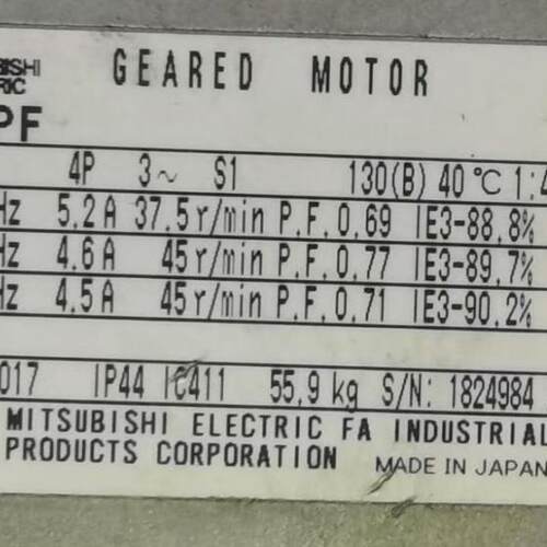 GM-SPF 减速电机马达 2.2KW 4P 1:40 400V IP44议价维修