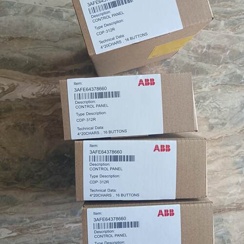 CDP-312R 3AFE64378660 ABB ACS800变频器控制面板操作盘议价维修