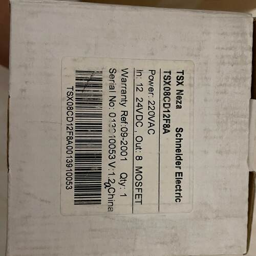 TSX08CD12F8A plc工控模块可编程逻辑控制器议价维修