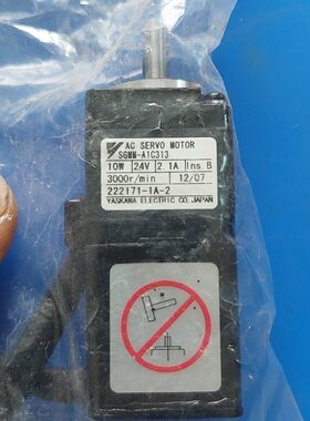 SGMM-A1C313 安川交流伺服电机 10W 24V 3000r/min议价维修