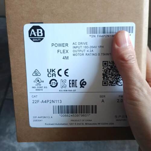 22F-A4P2N113 PowerFlex 4M系列交流变频器议价维修