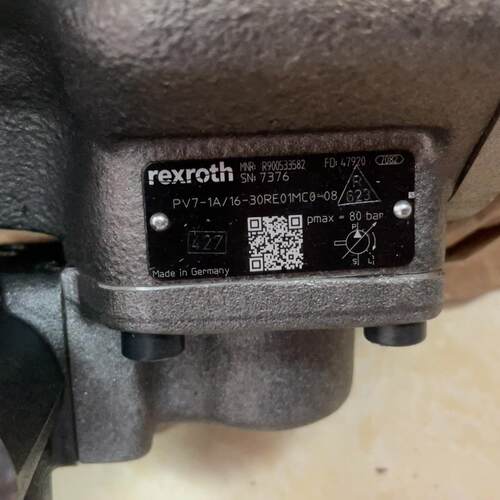 R900533582 PV7-1A/16-30RE01MC0-08 力士乐叶片泵议价维修