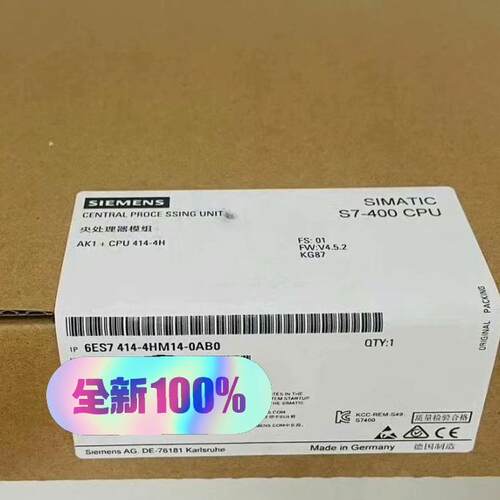 6ES7414-4HM14-0AB0 中央处理器模组 SIMATIC S7-400 CPU议价维修