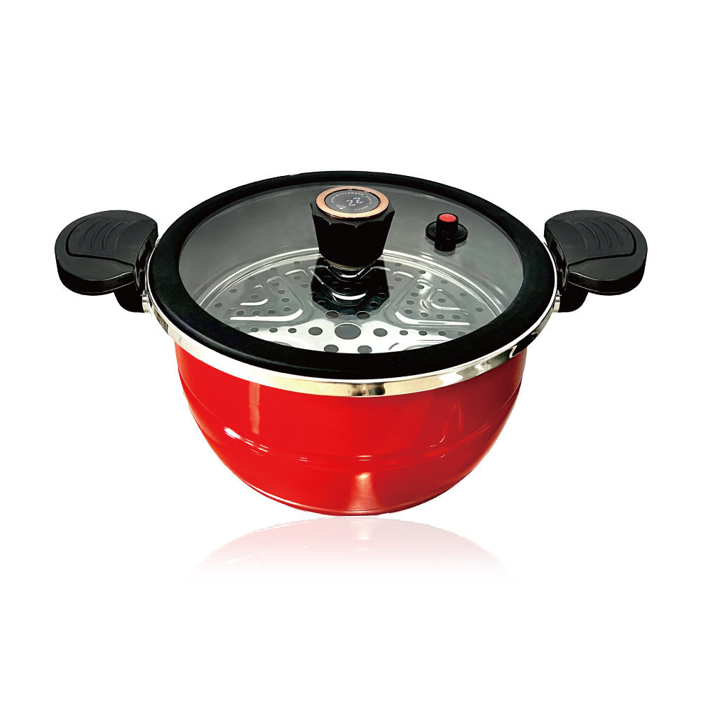 pot珐琅搪瓷双耳汤锅家用厨房不粘锅enamelenamelware伴手礼