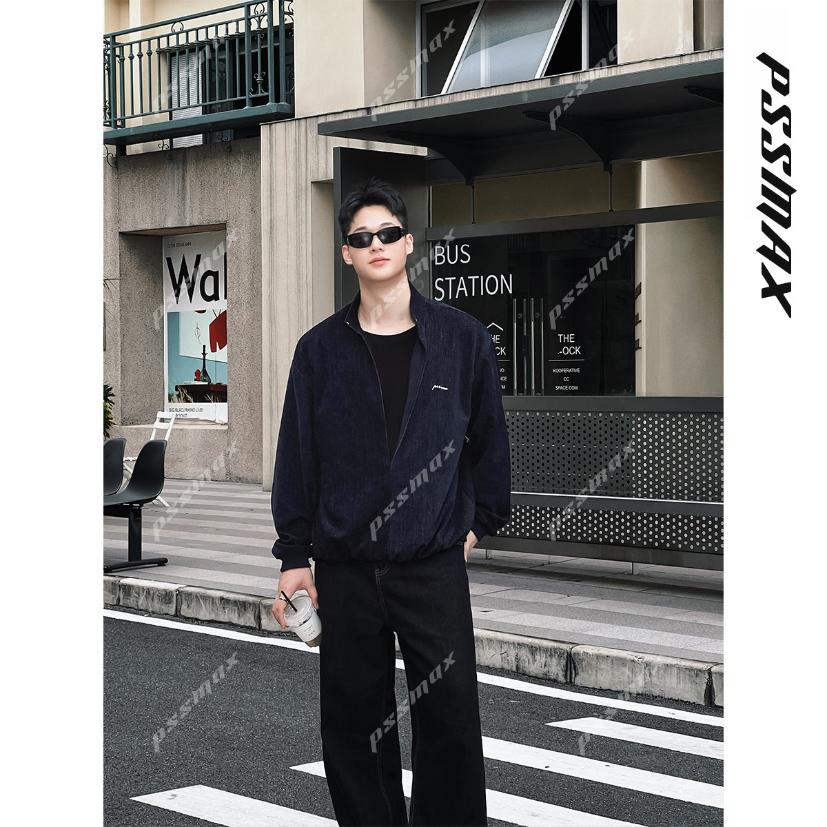 【现货】胖俗俗 PSSMAX【雪尼尔丝光棉】2025秋冬新款立领卫衣