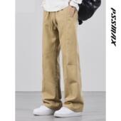 PSSMAX 百搭潮流宽松休闲裤 高街vibe长裤 新款 2026春季 胖俗俗
