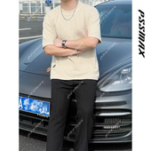 现货 2026美式 胖俗俗 PSSMAX 隐形口袋 ins重磅百搭短袖 T恤