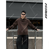 现货 胖俗俗PSSMAX 美式 连帽卫衣 2026冬百搭纯色休闲卫衣