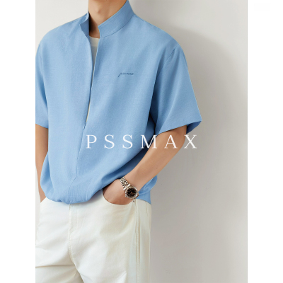 PSSMAX夏季宽松休闲短袖T恤男款