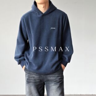 胖俗俗PSSMAX 秋季连帽卫衣男大码微胖重磅挺阔宽松百搭长袖外套