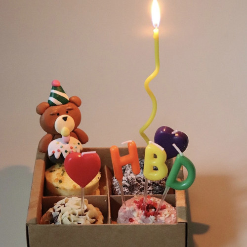 自制生日蛋糕装饰配件 小红书同款氛围感布置拍照道具DIY材料包