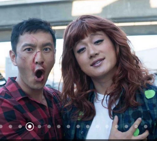 摇滚假发迷上你反串长发高温丝