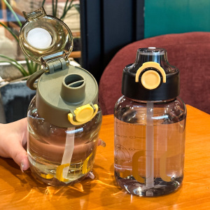 新款大容量运动水壶学生户外便携运动健身耐高温水杯子高颜值防漏