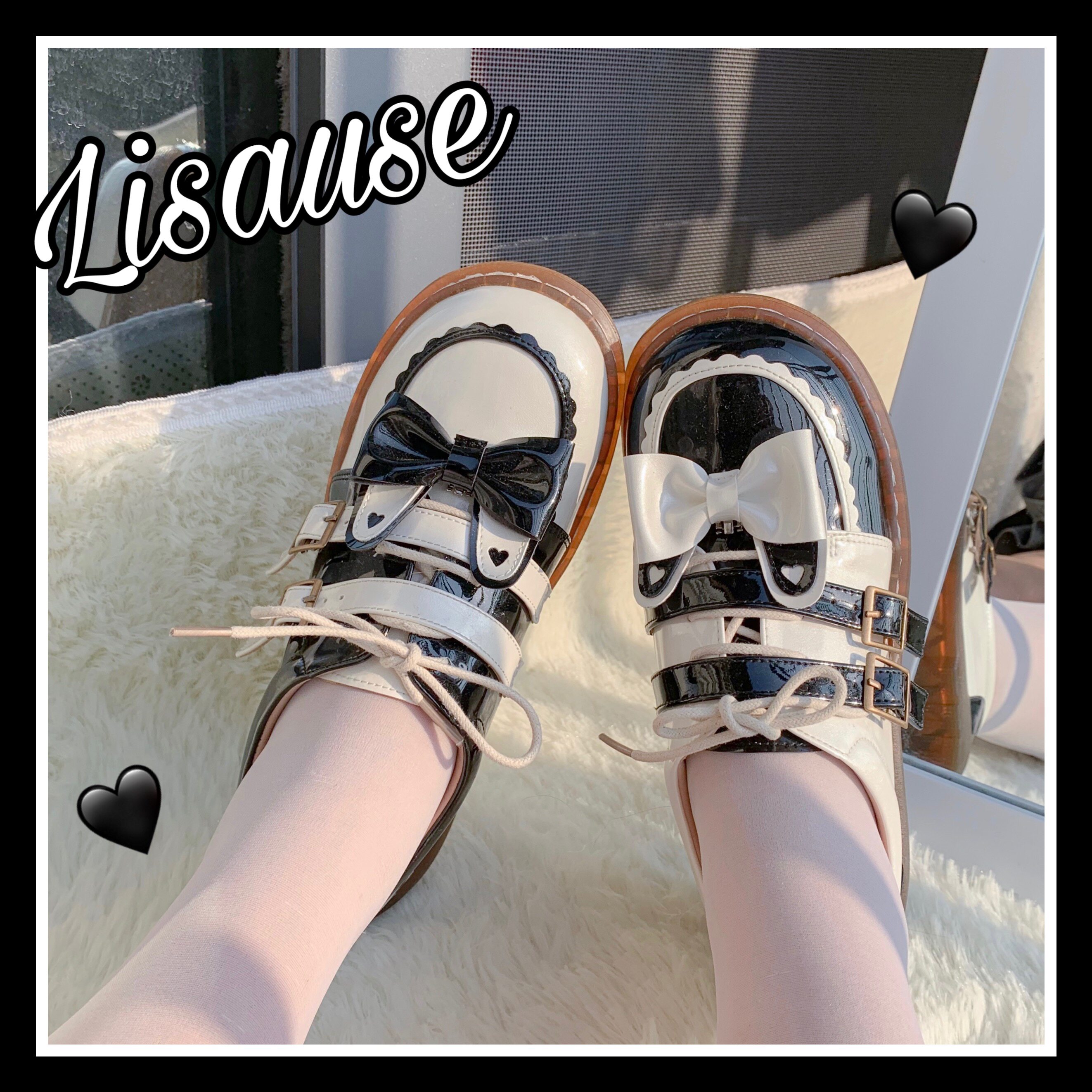 花野堤奶油兔糖鸳鸯lo跑鞋子原创洛丽塔甜美日系可爱jk鞋lolita鞋