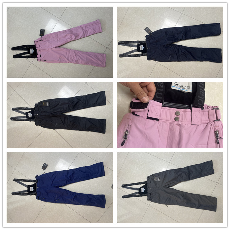 女款中大童单双板滑雪裤