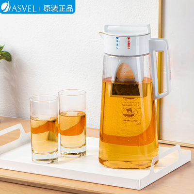 asvel塑料日式茶水壶耐高温